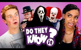 DO TEENS KNOW 90's HORROR FILMS? (REACT: Do They Know It?)
