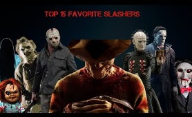 My Top 15 Favorite Slashers / Horror movies Villains