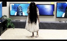 RINGS TV Store Prank (2017) Horror Movie