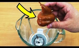 EXPERIMENT BLENDER vs SHIT (Anti-Stress Toy)