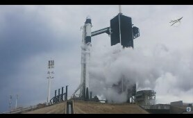 SpaceX’s 1st Manned Launch Aborted Minutes Before Liftoff