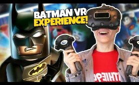 LEGO BATMAN MOVIE IN VIRTUAL REALITY! | Batmersive VR 360° Experience (HTC Vive)