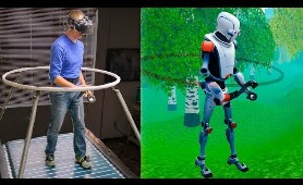 The Infinadeck Omnidirectional Treadmill - Smarter Every Day 192 (VR Series)