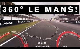 INCREDIBLE 360 DEGREE VIDEO! GT-R Drives First EVER 360 VR lap of #LeMans #GTR #NISMO