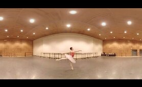 Backstage with an Elite Ballerina (360 Video)