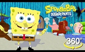 Spongebob Squarepants! - 360° Where's Gary? - (The First 3D VR Game Experience!)