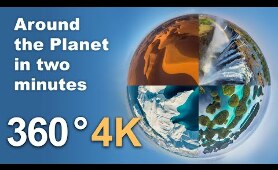 Around the Planet in 2 minutes. VR 360 video in 4K by AirPano