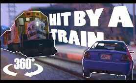 Hit By A Train In Virtual Reality! | A 360° Experience | GTA VR
