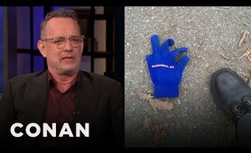 Tom Hanks Is Obsessed With Lost Gloves | CONAN on TBS